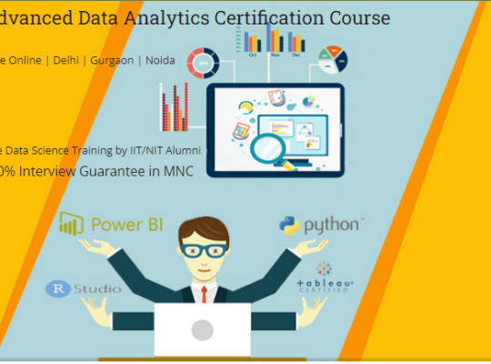 Data Analyst Certification Course in Delhi, 110047